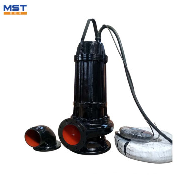 132kw electric mechanical seal submersible effluent wastewater pump